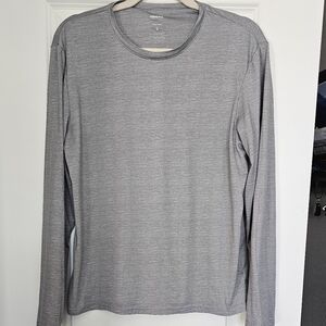 Sonoma Gray Long Sleeve Sleepwear Top Women’s Small Soft Lounge Shirt